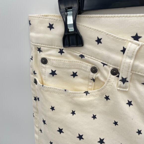 J.CREW NWT Toothpick Skinny Jean in Star Print // 30 - Picture 9 of 10